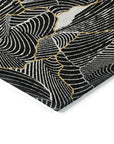 LOOMLAN Rugs Sahari Black Washable Indoor-Outdoor Rug