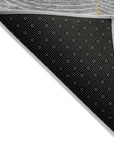 LOOMLAN Rugs Sahari Gray Washable Indoor-Outdoor Rug