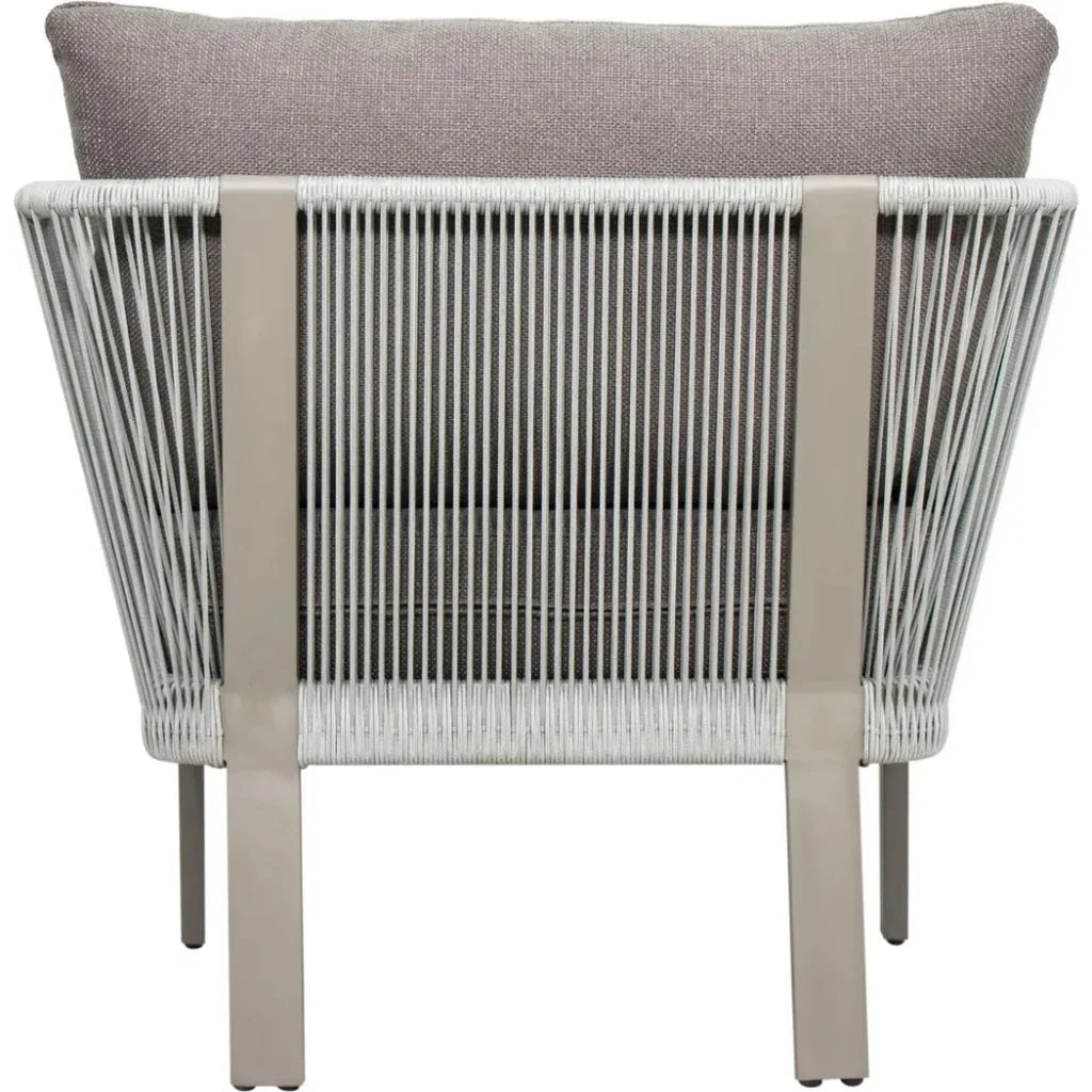 Saint Helena Lounge Chair - Light Gray Outdoor - LOOMLAN - Seasonal Living - Outdoor Lounge Chairs
