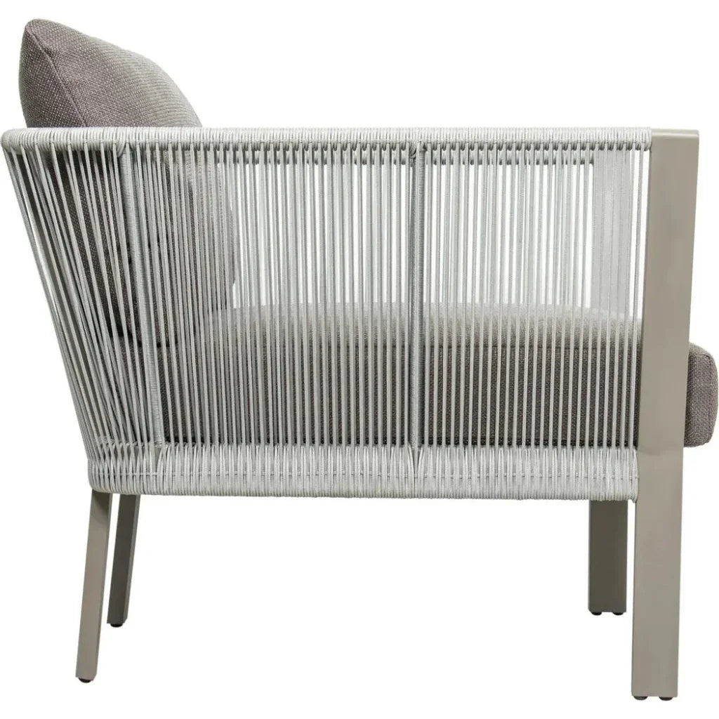Saint Helena Lounge Chair - Light Gray Outdoor - LOOMLAN - Seasonal Living - Outdoor Lounge Chairs