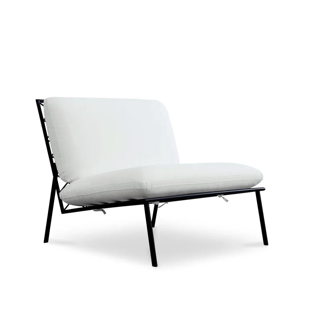 Salma Olefin Fabric Outdoor Accent Chair - LOOMLAN - Moe's Home - Outdoor Accent Chairs