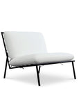 Salma Olefin Fabric Outdoor Accent Chair - LOOMLAN - Moe's Home - Outdoor Accent Chairs