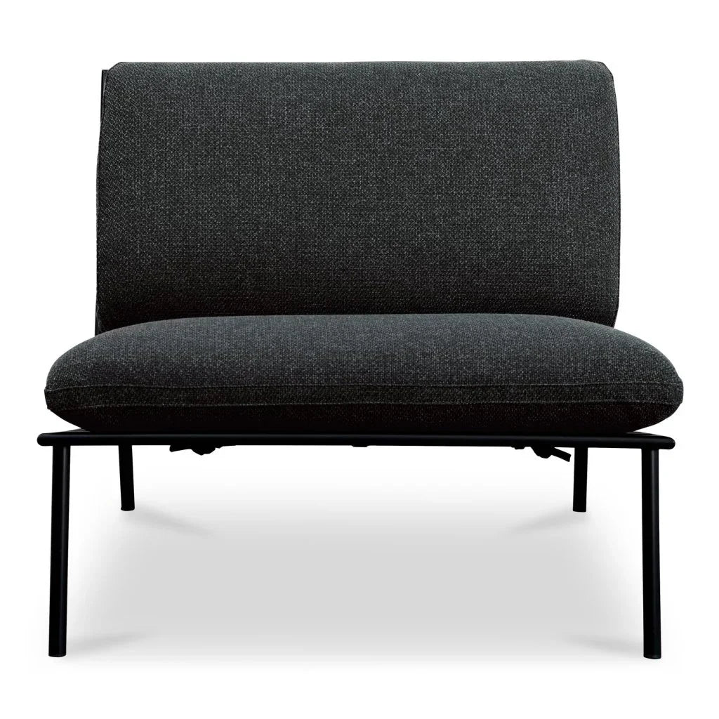 Salma Olefin Fabric Outdoor Accent Chair - LOOMLAN - Moe's Home - Outdoor Accent Chairs