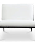 Salma Olefin Fabric Outdoor Accent Chair - LOOMLAN - Moe's Home - Outdoor Accent Chairs