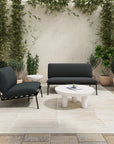 Salma Olefin Fabric Outdoor Accent Chair - LOOMLAN - Moe's Home - Outdoor Accent Chairs