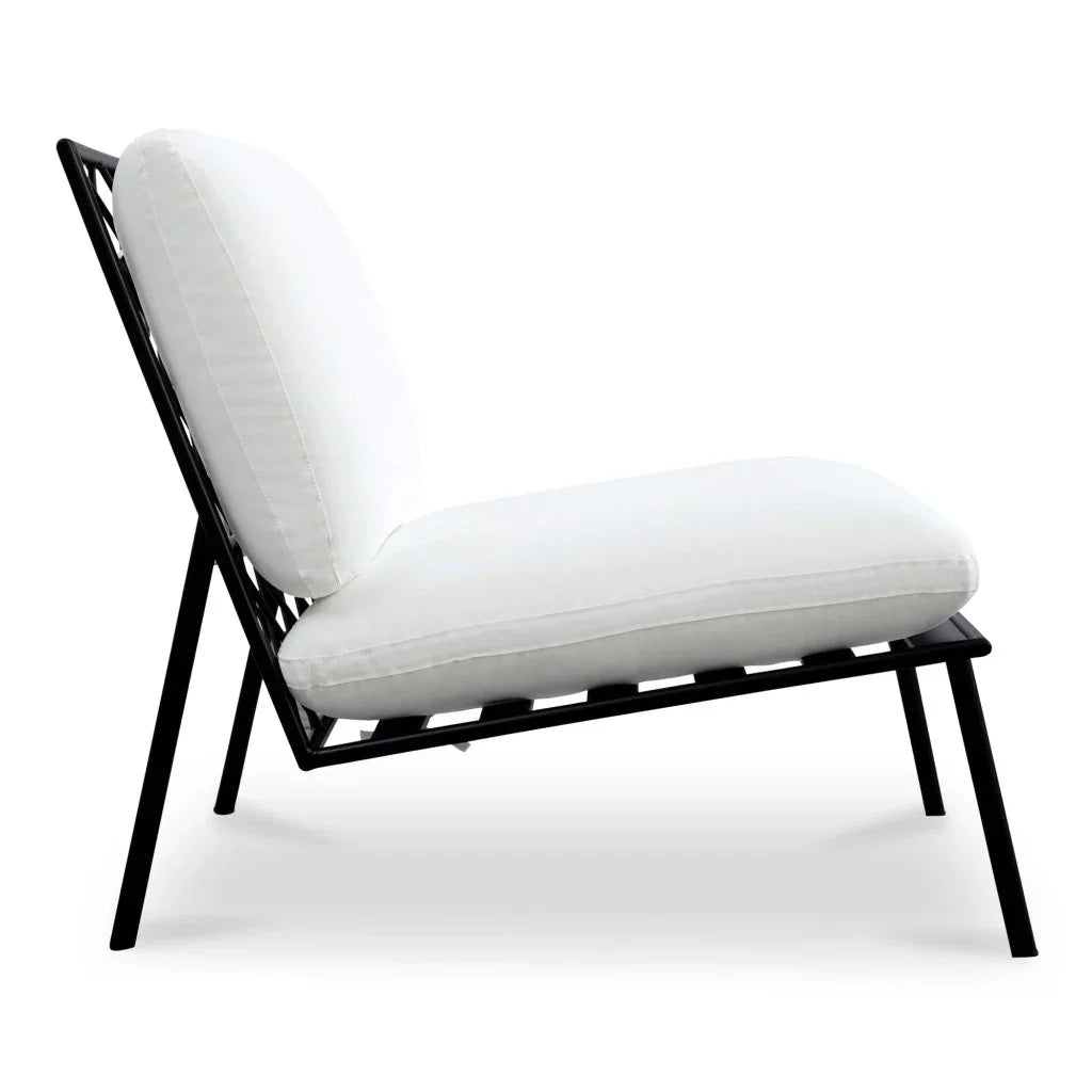 Salma Olefin Fabric Outdoor Accent Chair - LOOMLAN - Moe&#39;s Home - Outdoor Accent Chairs