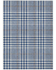 LOOMLAN Rugs Samira Blue Washable Indoor-Outdoor Rug
