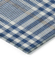 LOOMLAN Rugs Samira Blue Washable Indoor-Outdoor Rug