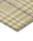 LOOMLAN Rugs Samira Gold Washable Indoor-Outdoor Rug