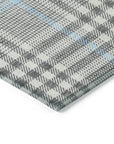 LOOMLAN Rugs Samira Gray Washable Indoor-Outdoor Rug