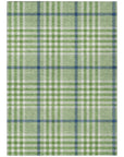 LOOMLAN Rugs Samira Green Washable Indoor-Outdoor Rug