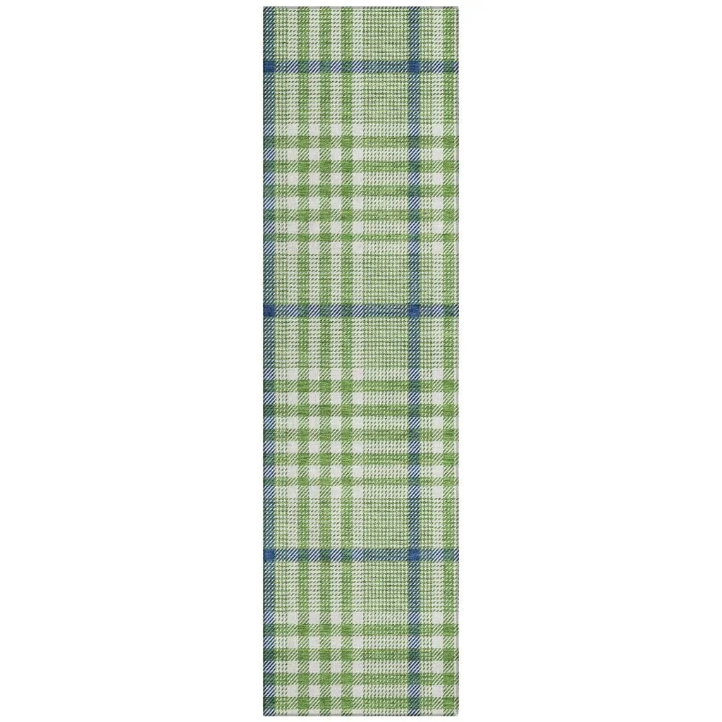 LOOMLAN Rugs Samira Green Washable Indoor-Outdoor Rug