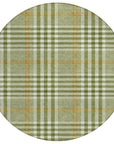 LOOMLAN Rugs Samira Olive Washable Indoor-Outdoor Rug