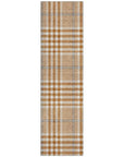 LOOMLAN Rugs Samira Orange Washable Indoor-Outdoor Rug
