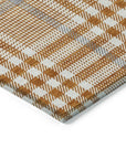 LOOMLAN Rugs Samira Orange Washable Indoor-Outdoor Rug