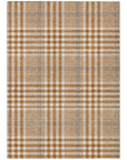 LOOMLAN Rugs Samira Orange Washable Indoor-Outdoor Rug