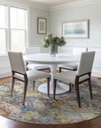 LOOMLAN Rugs San Marino Gold Washable Indoor-Outdoor Rug
