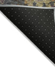 LOOMLAN Rugs San Marino Gray Washable Indoor-Outdoor Rug