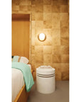 Santori Double Ring Tall - Gold Outdoor End table - LOOMLAN - Seasonal Living - Outdoor Side Tables