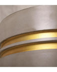 Seasonal Living Santori Double Ring Tall - Gray/Gold Outdoor End table