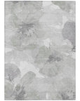LOOMLAN Rugs Saphirae Ivory Washable Indoor-Outdoor Rug