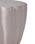 Seasonal Living Scallop Ceramic Patio Armless Stool