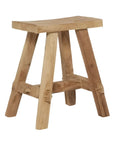 Artesia Scappler Reclaimed Teak Outdoor Stool