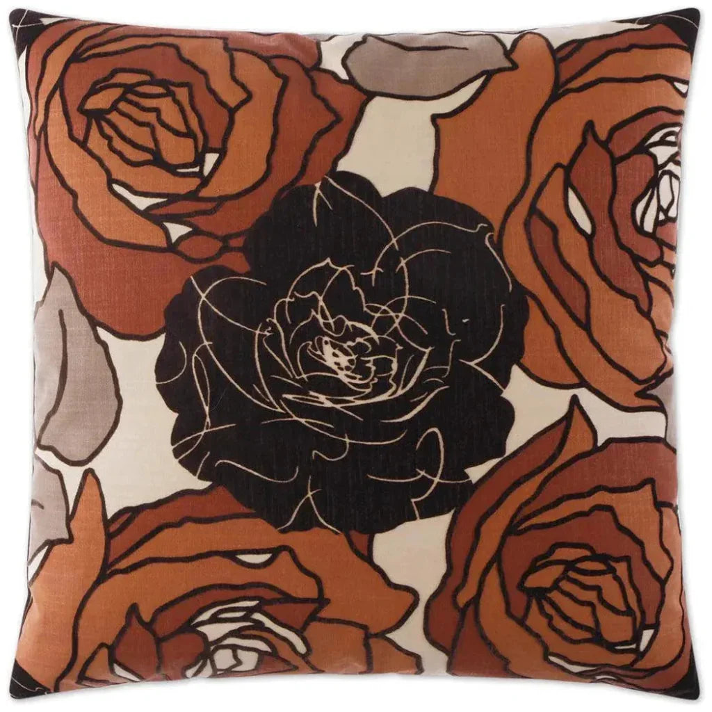 D.V. Kap Secret Garden Mink Multi Color Throw Pillow Insert