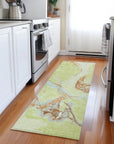 LOOMLAN Rugs Selene Aloe Washable Indoor-Outdoor Rug