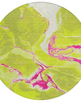 LOOMLAN Rugs Selene Lime Washable Indoor-Outdoor Rug
