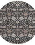 LOOMLAN Rugs Selma Black Washable Indoor-Outdoor Rug