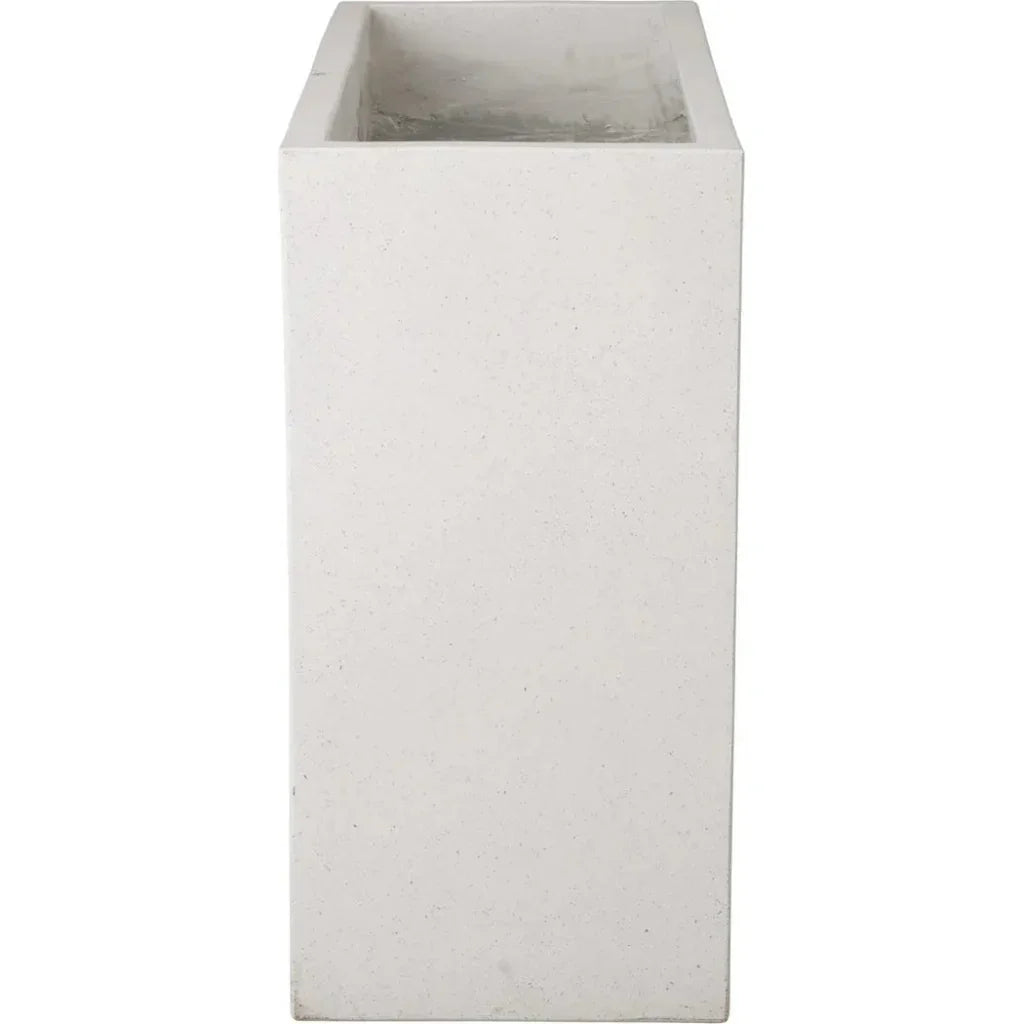 Emissary Septa Window Box Terrazzo Rectangle Planter