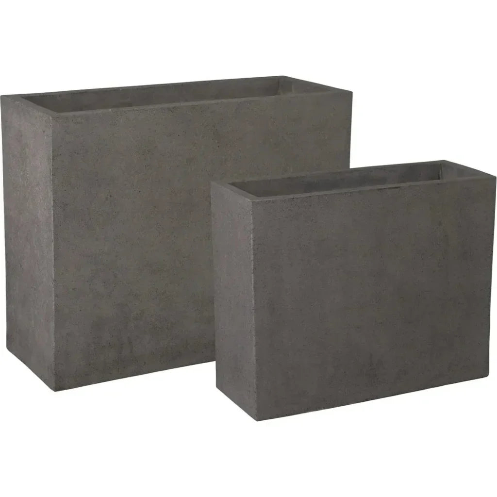 Emissary Septa Window Box Terrazzo Rectangle Planter