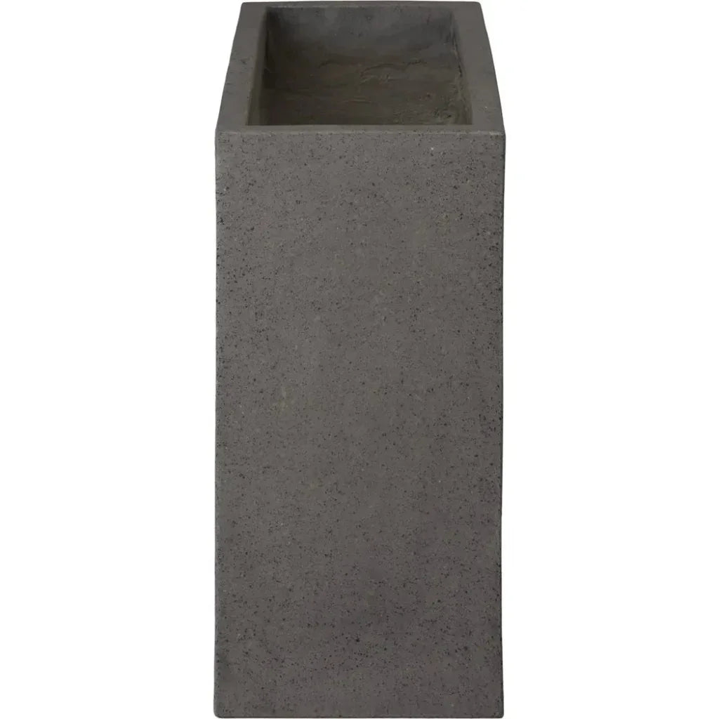 Emissary Septa Window Box Terrazzo Rectangle Planter