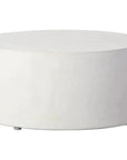 Serendipity Outdoor Ring Accent Table Set - White - LOOMLAN - Seasonal Living - Outdoor Side Tables