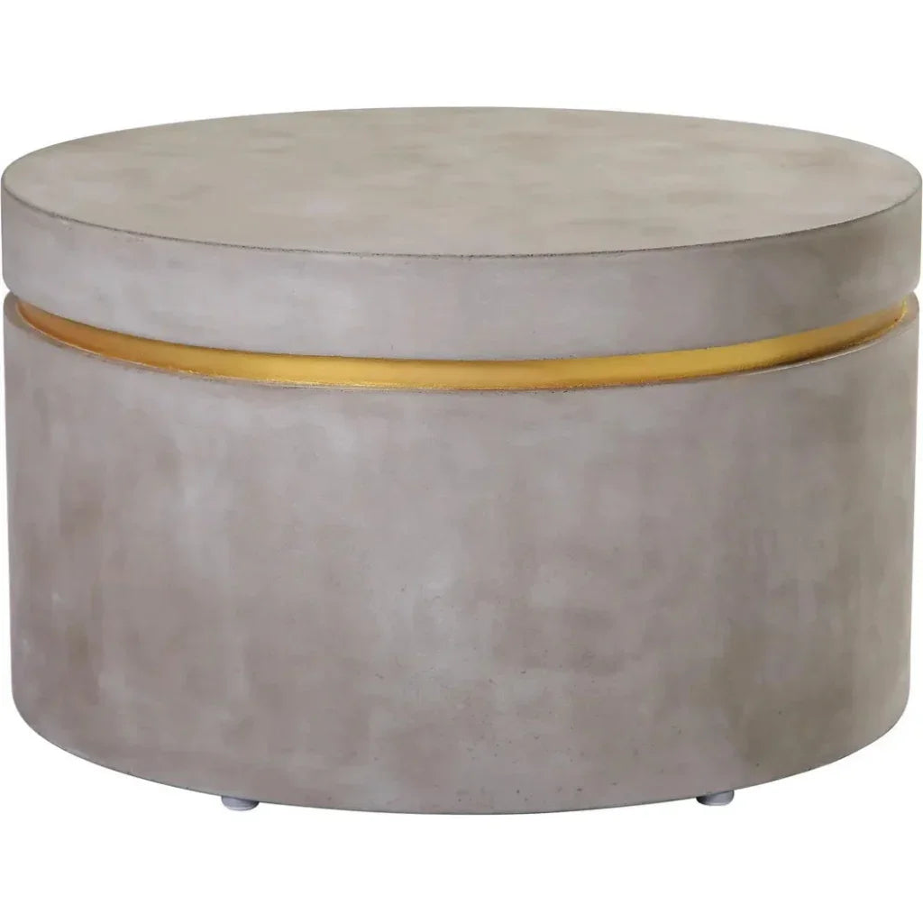 Seasonal Living Serendipity Ring Outdoor Accent Table Set - Slate Gray