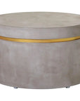 Seasonal Living Serendipity Ring Outdoor Accent Table Set - Slate Gray