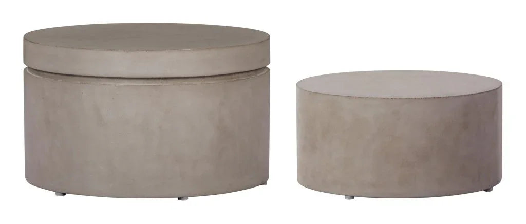 Seasonal Living Serendipity Round Patio Accent Table (Set Of 2)