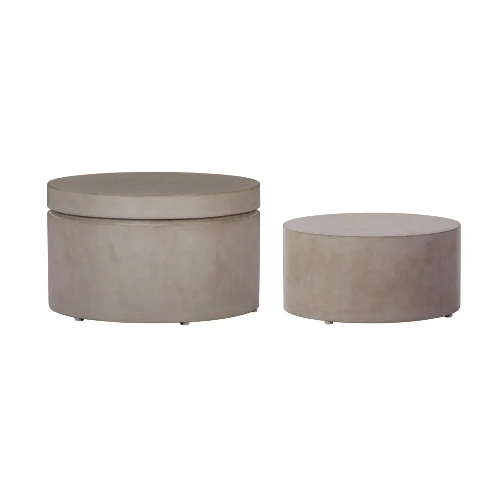 Seasonal Living Serendipity Round Patio Accent Table (Set Of 2)