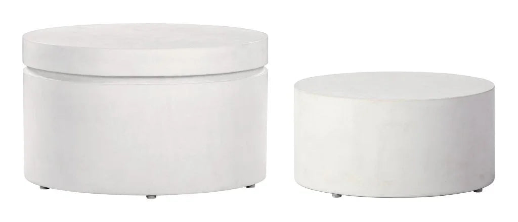 Seasonal Living Serendipity Round Patio Accent Table (Set Of 2)