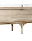 Seasonal Living Serenique Sun Bleached Teak Patio 3-Seat Sofa