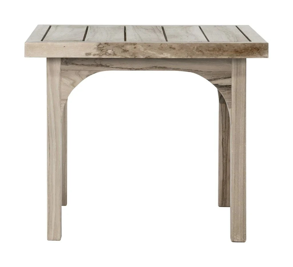 Seasonal Living Serenique Sun Bleached Teak Patio Side Table