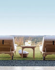 Serenique Teak Patio Pool Chaise (Set Of 2) - LOOMLAN - Seasonal Living - Outdoor Chaises
