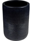 Seasonal Living Serenity Black Outdoor Planter Set of 2