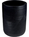 Seasonal Living Serenity Black Outdoor Planter Set of 2