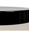 Seasonal Living Serenity Grazed Side Table Ceramic Outdoor Accent Table