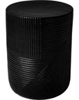 Seasonal Living Serenity  Side Table 14" Black Outdoor Accent Table