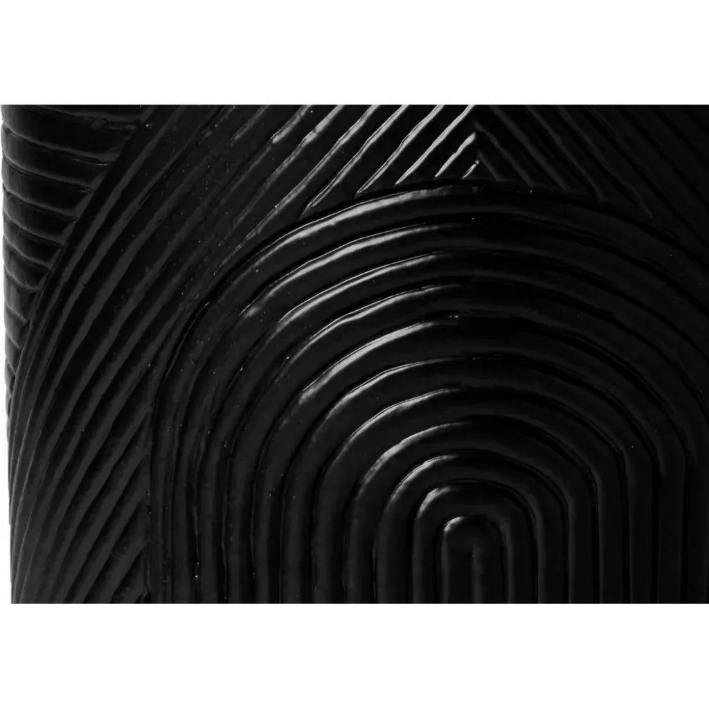 Seasonal Living Serenity  Side Table 14" Black Outdoor Accent Table