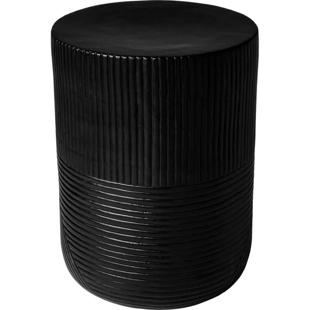 Seasonal Living Serenity  Side Table 14" Black Outdoor Accent Table