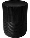 Seasonal Living Serenity  Side Table 14" Black Outdoor Accent Table
